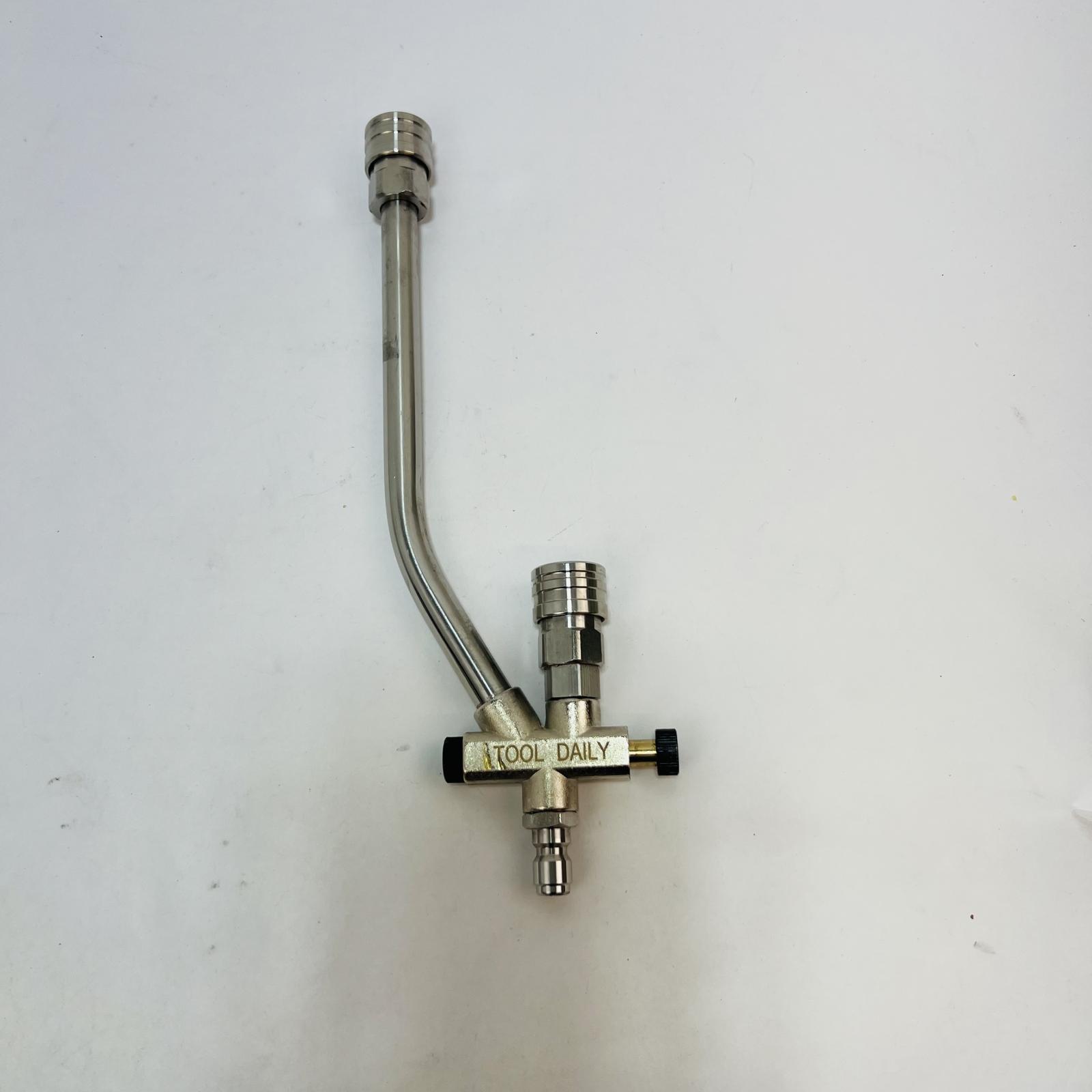 Stainless Quick Connect Valve Assembly for Pneumatic Air Tool Systems - Photo 2