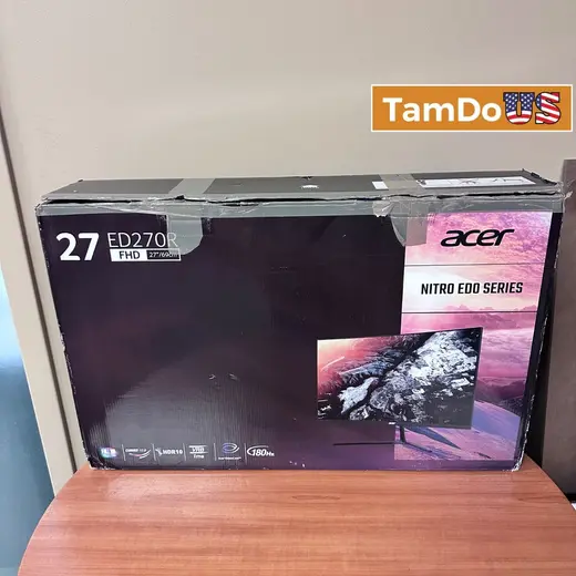 Acer ED270R S3biip 27" Curved LED Monitor FHD 165Hz DP HDMI at TamDoUS Taylorsville