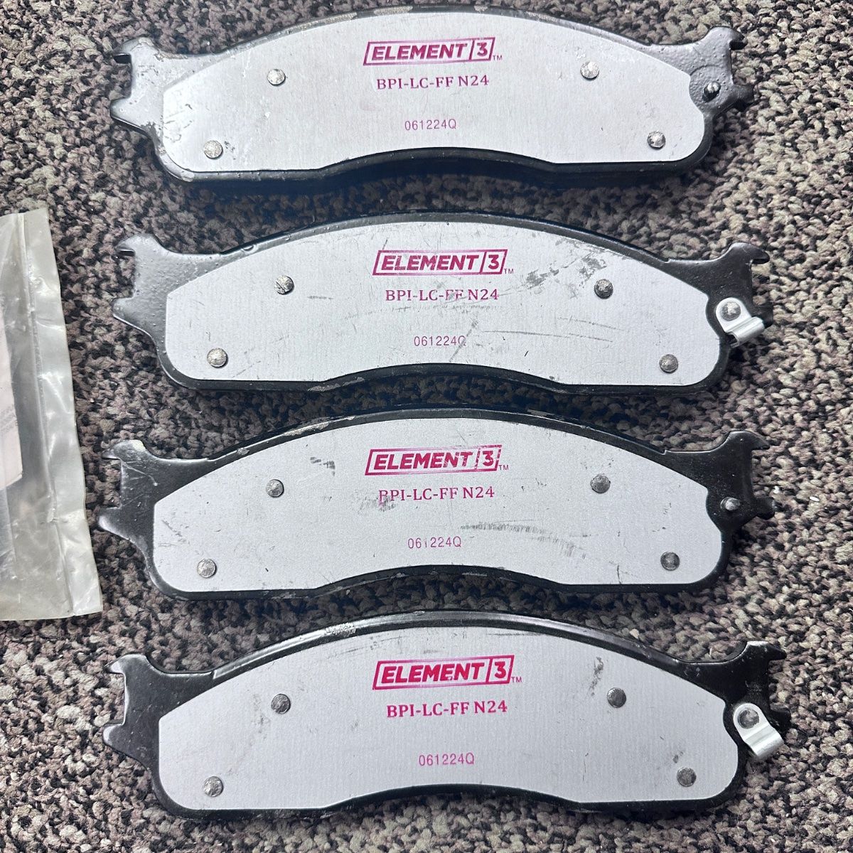 Raybestos PGD965M Element3 Front Brake Pads w/Hardware - Photo 3