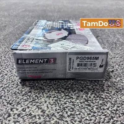 Raybestos PGD965M Element3 Front Brake Pads w/Hardware at Car & Truck Parts & Accessories in new_open_box condition