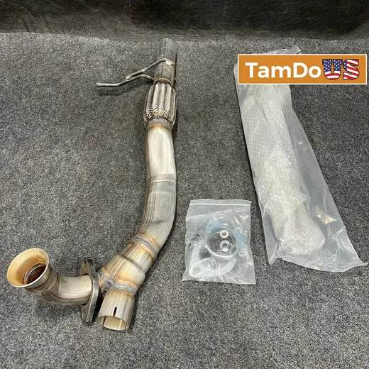 XC3000 Performance Downpipe w/Flex Pipe for Ford Focus RS 2.3L EcoBoost at TamDoUS Taylorsville