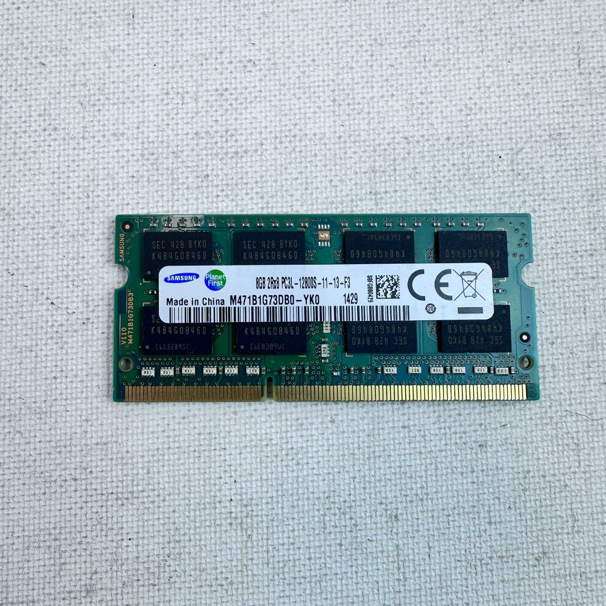 Lot of 2 Samsung 8GB DDR3L 1600MHz Laptop RAM - Photo 4