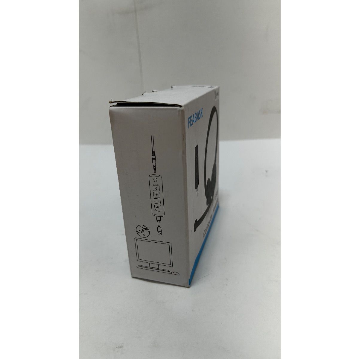 FEABASK EH07 Computer Headset USB/3.5mm w/ Mic Inline Mute Volume Control - Photo 8