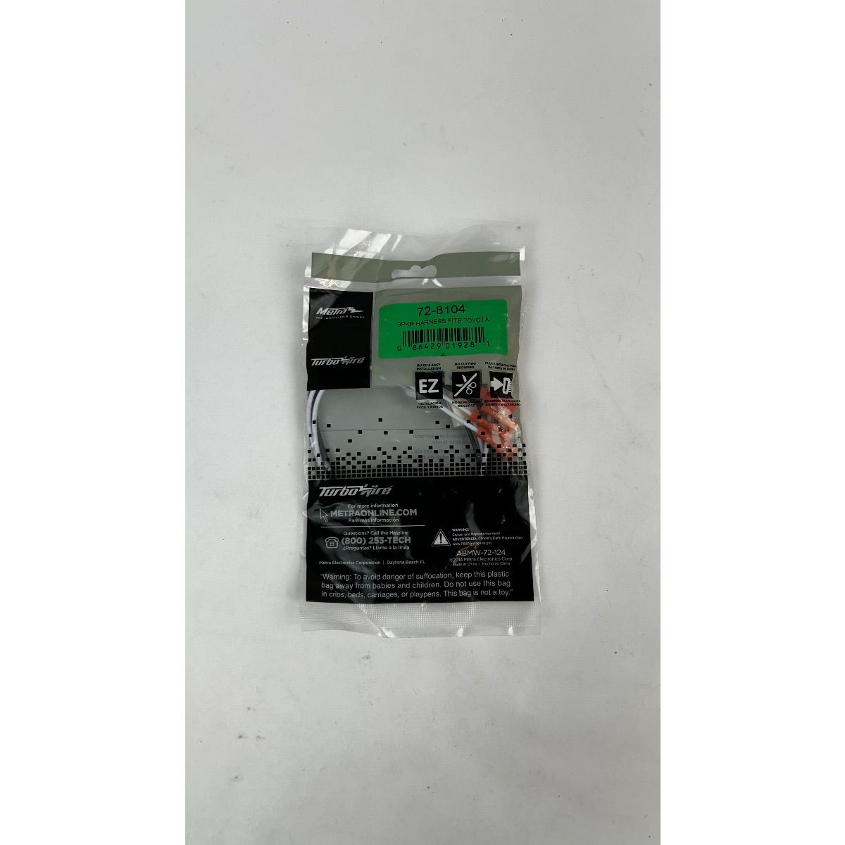 Metra TurboWire 72-8104 Speaker Harness Adapter Fits Toyota Scion Lexus - Photo 2