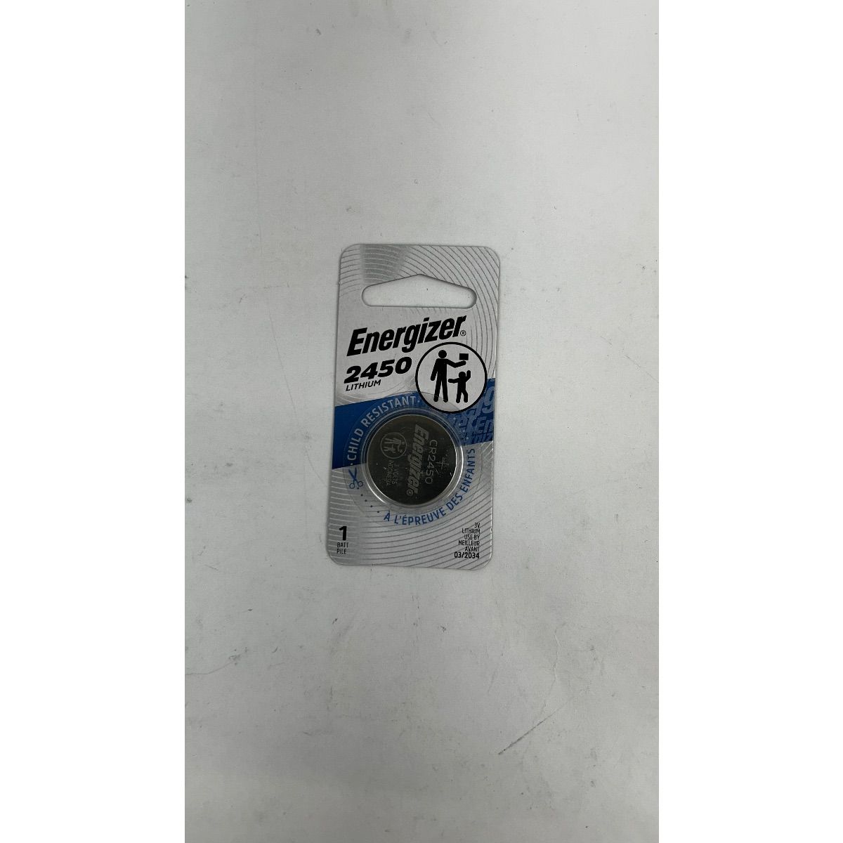 Energizer ECR2450BP 3V Lithium Coin Cell Battery (Qty 6) - Photo 3