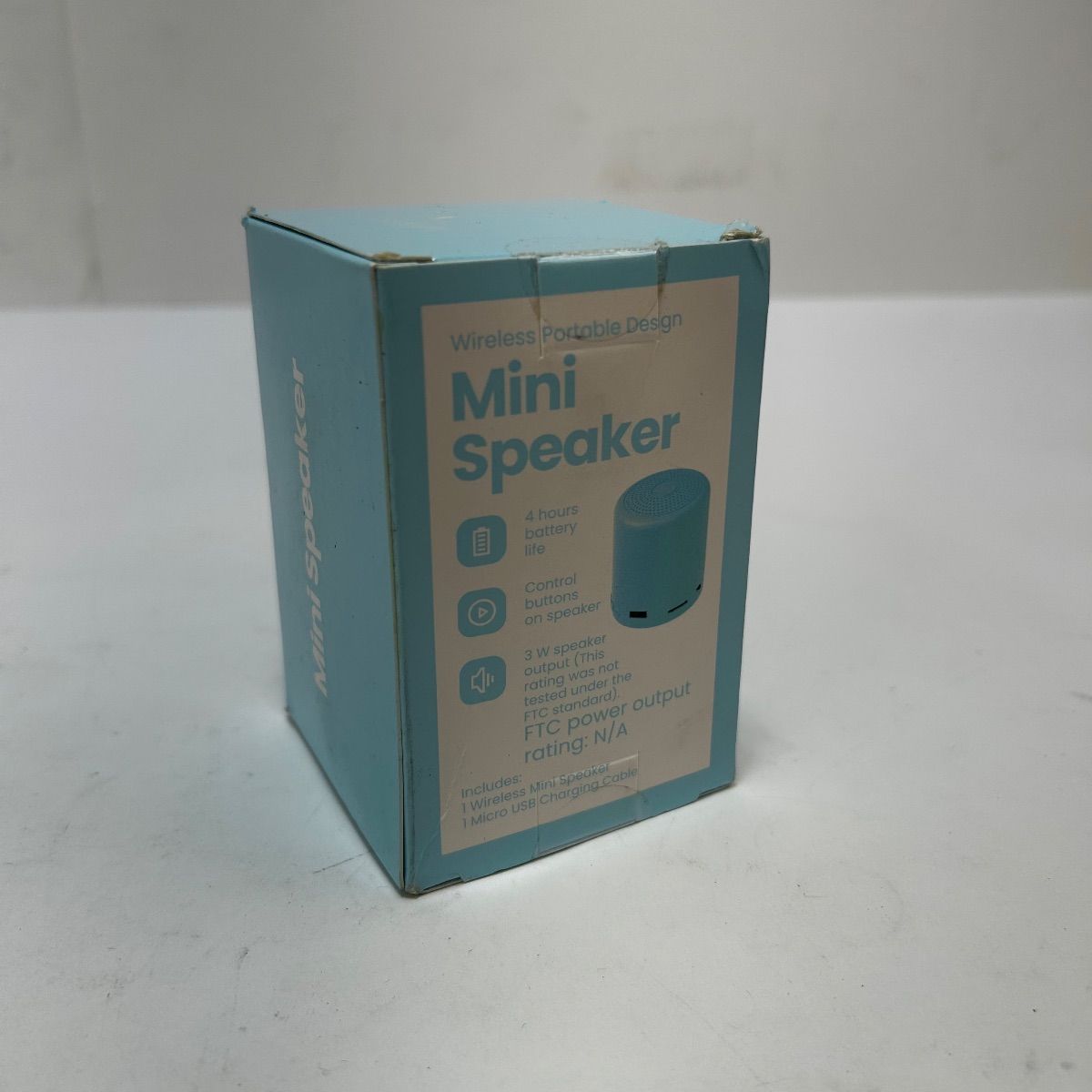 Wireless Mini Bluetooth Speaker Portable w/ Multicolor LED Lighting - Photo 3