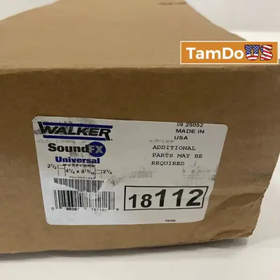 Walker SoundFX Universal Muffler 18112 – 2¼" Inlet/Outlet at Automotive Tools & Supplies in new condition