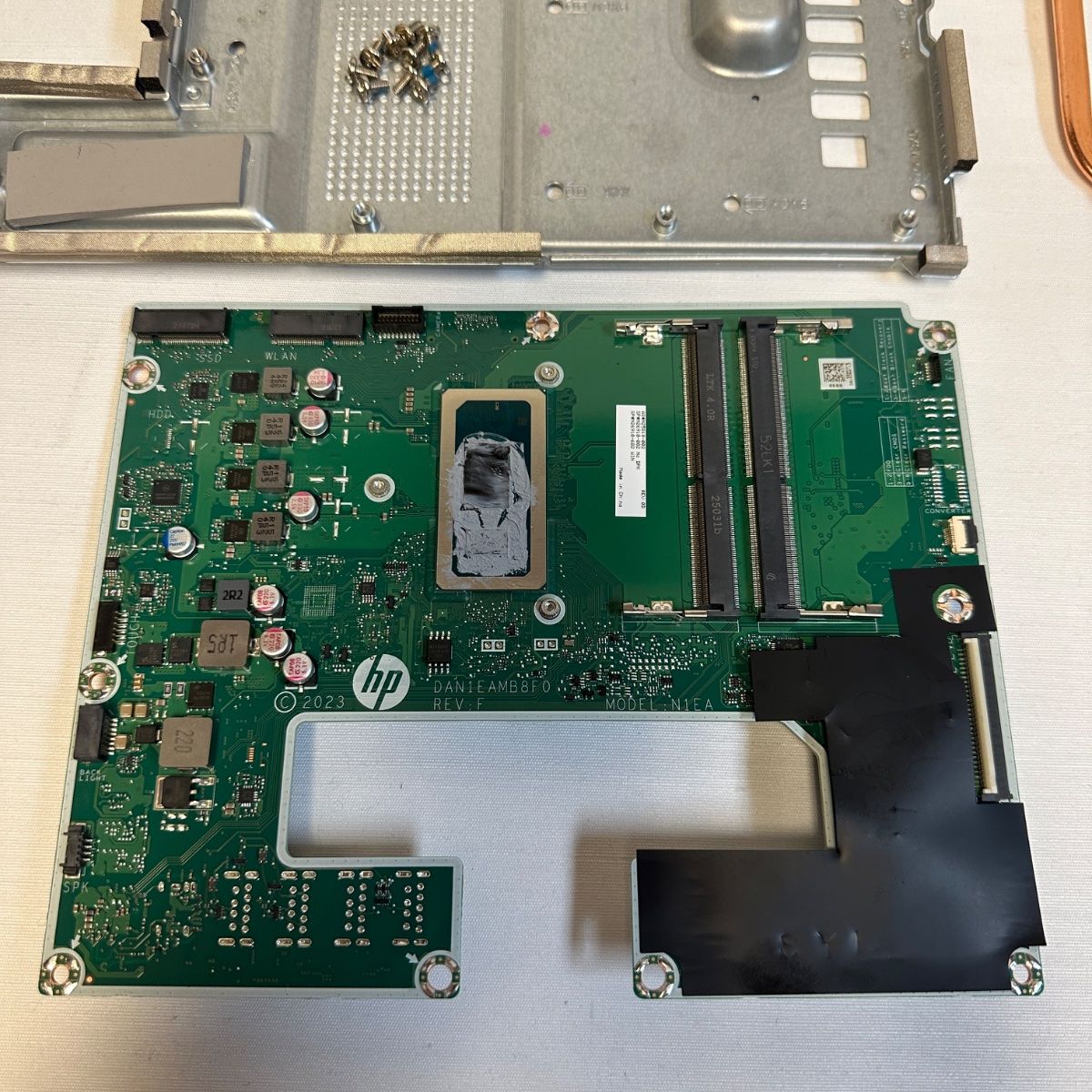 Intel Core i5-1335U Motherboard + Metal Frame for HP All-in-One 27 inch 2023 - Photo 13