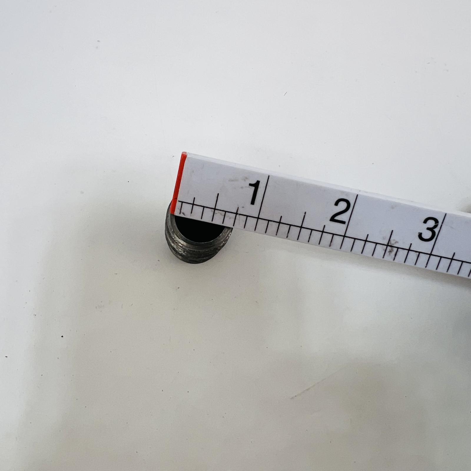 Lot of 5 Black Pipe Nipple 1/2" x 1-1/2" NPT Threaded Steel Plumbing Fitting - Photo 4