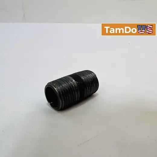 Lot of 5 Black Pipe Nipple 1/2" x 1-1/2" NPT Threaded Steel Plumbing Fitting at TamDoUS Taylorsville