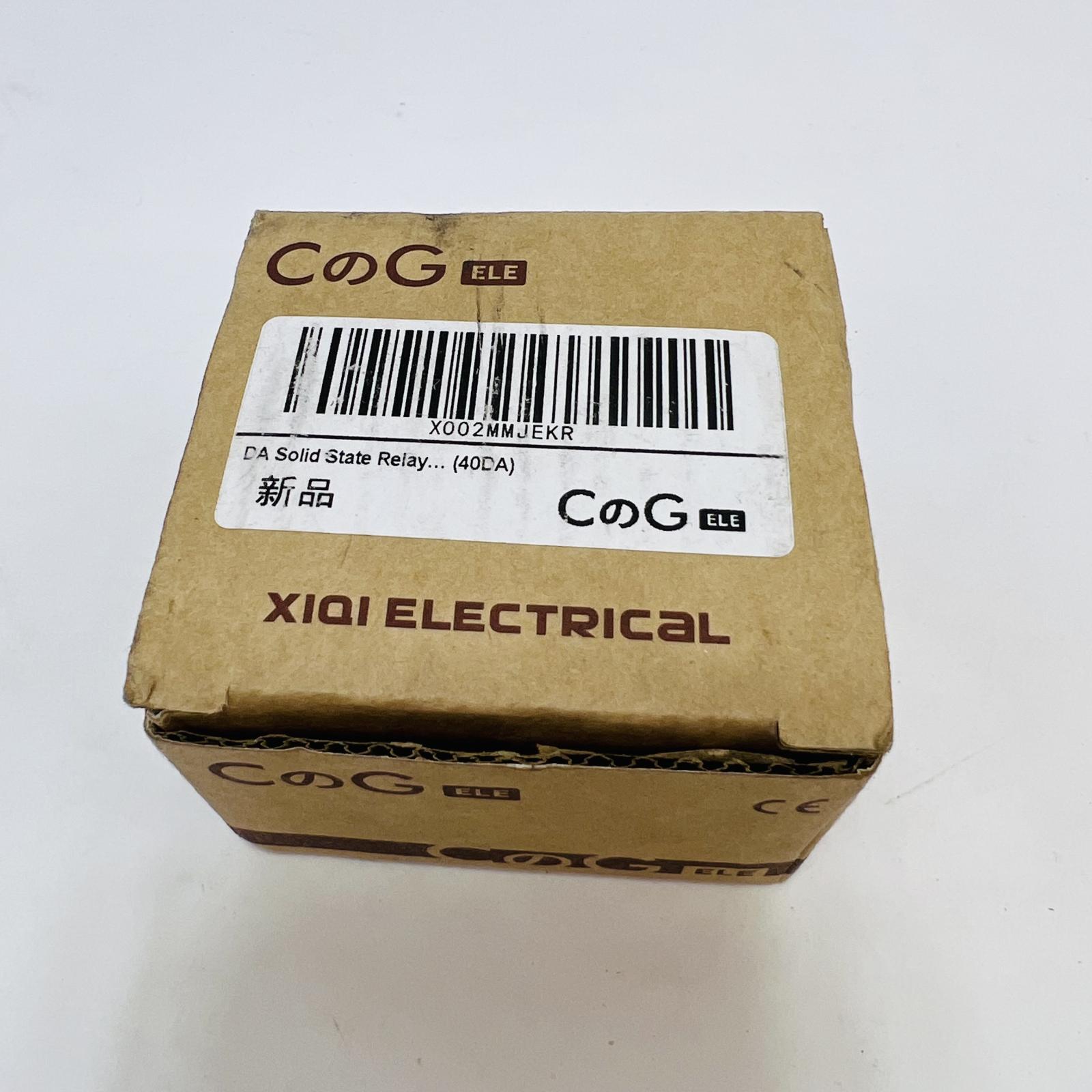 CoG ELE ZGT-40DA Solid State Relay 40A 24-480VAC Input 3-32VDC SSR - Photo 3