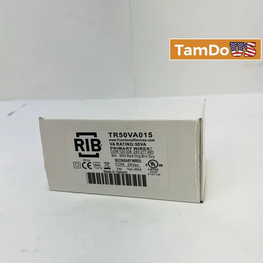 RIB TR50VA015 50VA Control Transformer 120/208/240/277/480V to 24VAC at TamDoUS Taylorsville