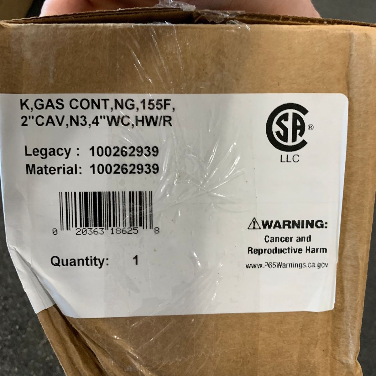 Resideo WW8840B1158 Gas Control Valve NAT GAS 10" W.C. Outlet 1/2 PSI Heater - Photo 6