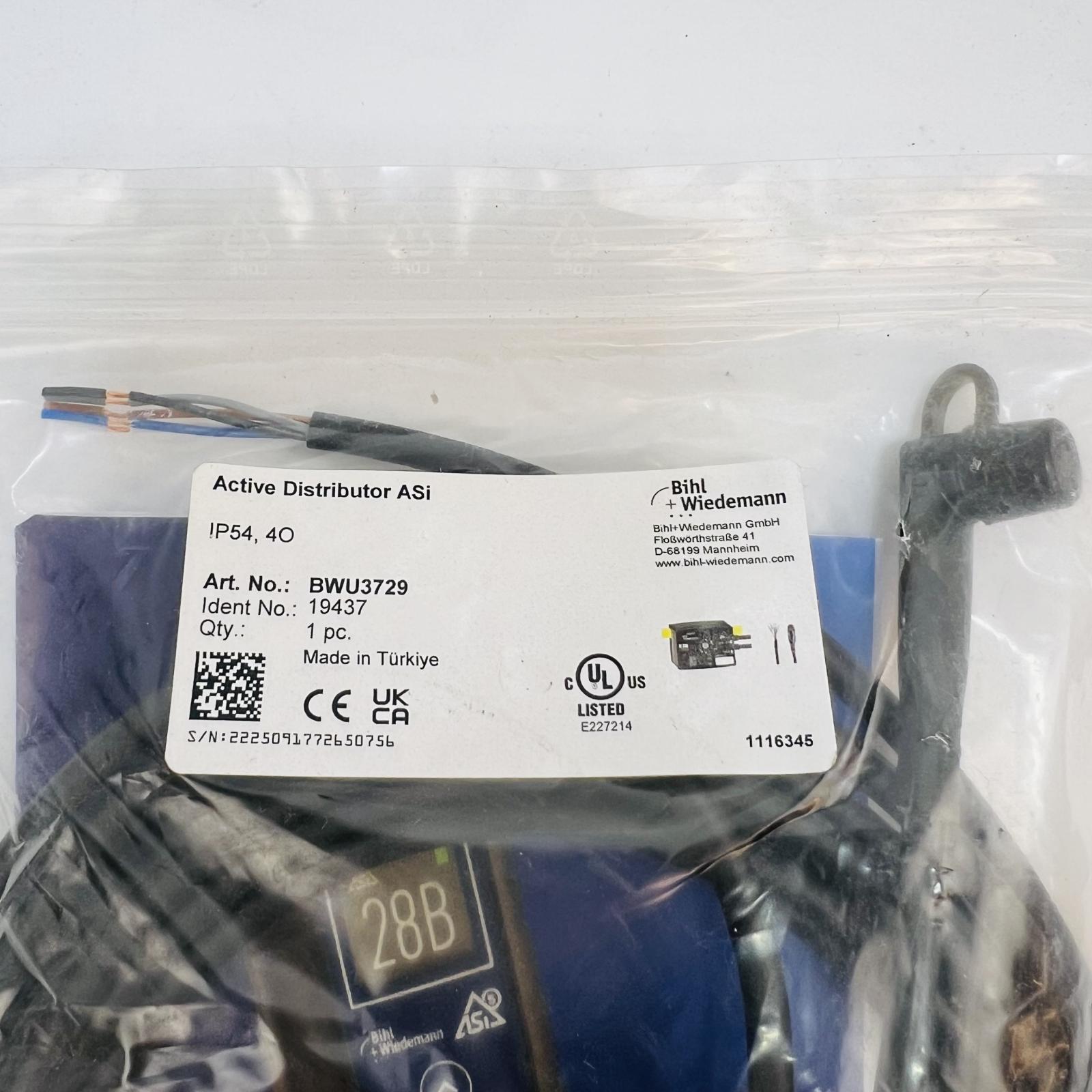 Bihl+Wiedemann BWU3729 ASi Active Distributor IP54 4O - Photo 4