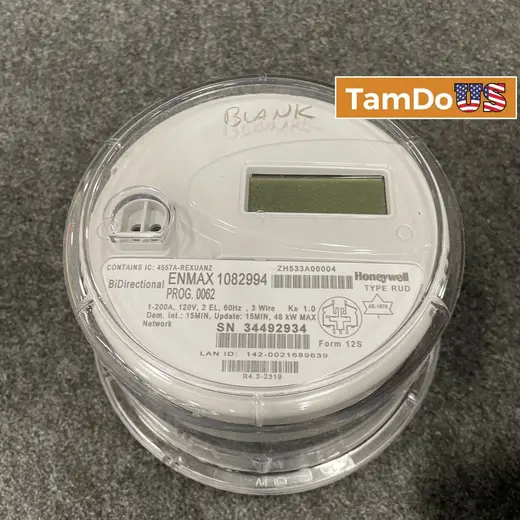 Honeywell RUD Kilowatthour Meter 120V 200A Bi-Directional Digital at TamDoUS Taylorsville