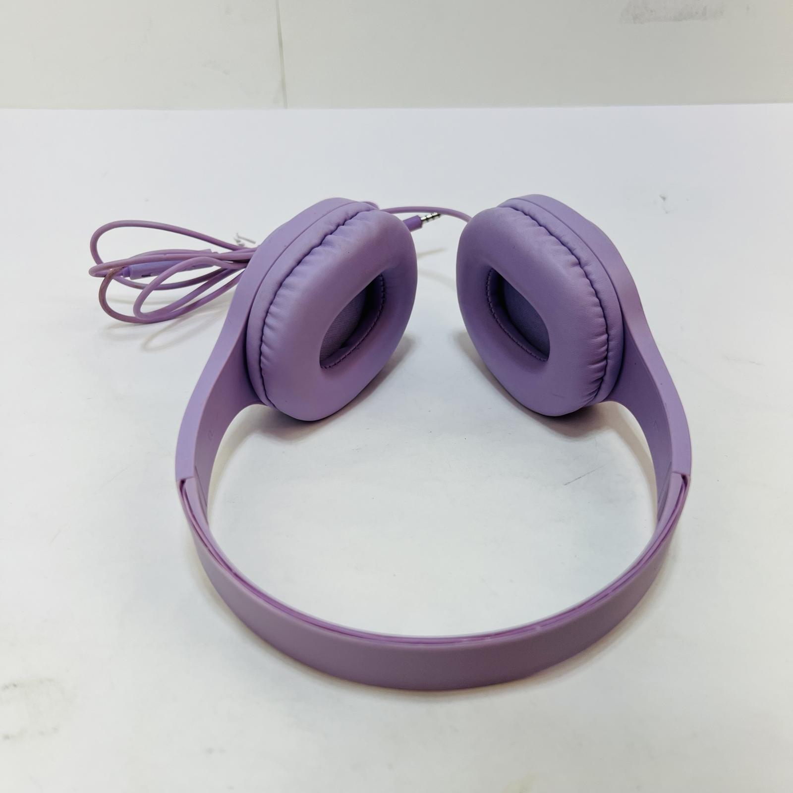 heyday Purple Wired On-Ear Headphones 3.5mm Audio Jack - Photo 3