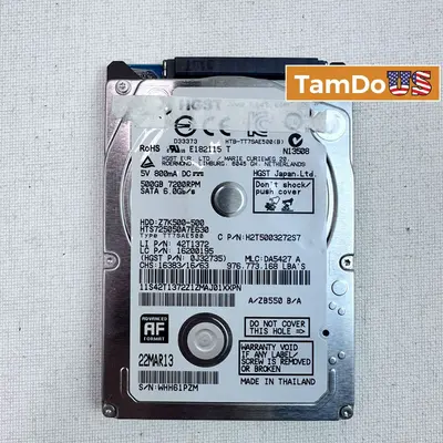 HGST 500GB 2.5" SATA III 7200RPM Laptop Hard Drive at Drives, Storage & Blank Media in excellent condition