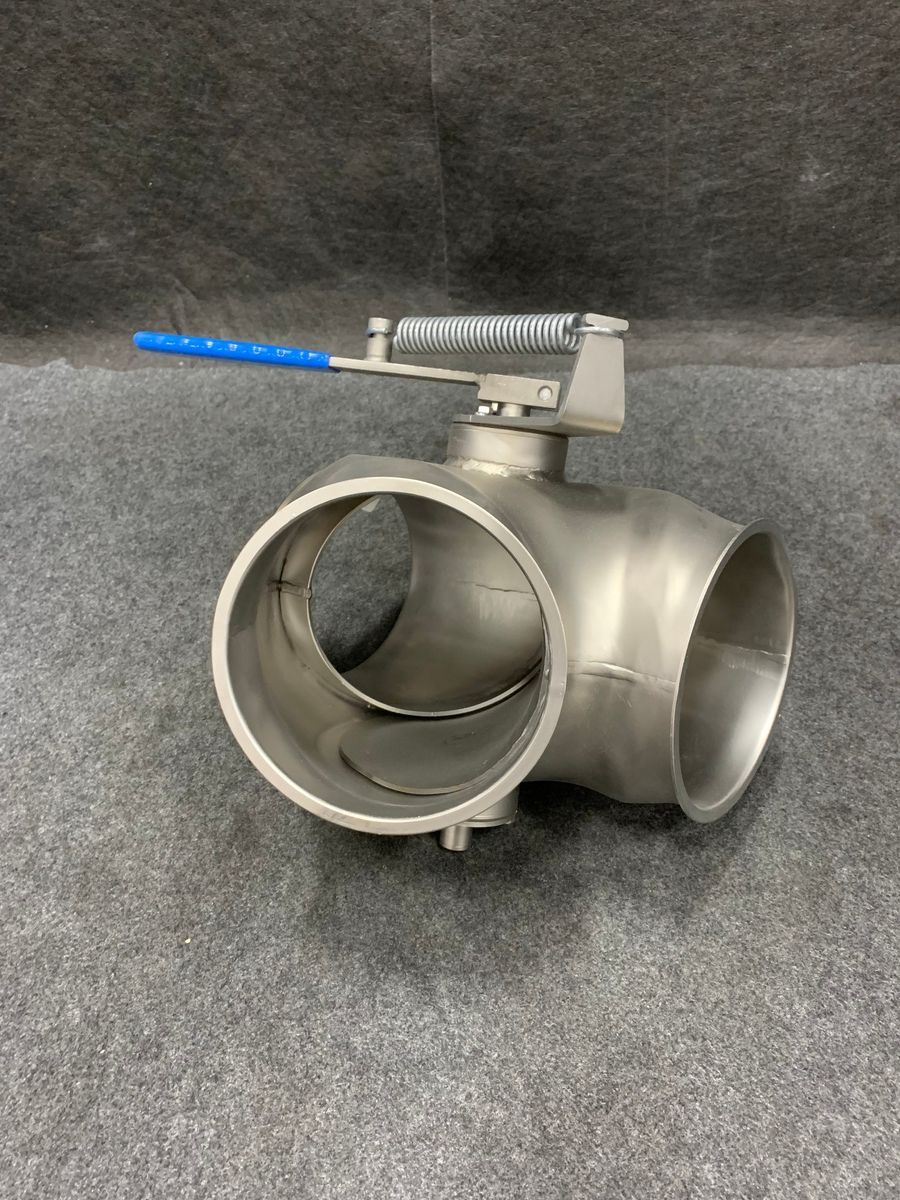 JACOB Two Way Valves with Inlet Collar - Hand Operated - Photo 3