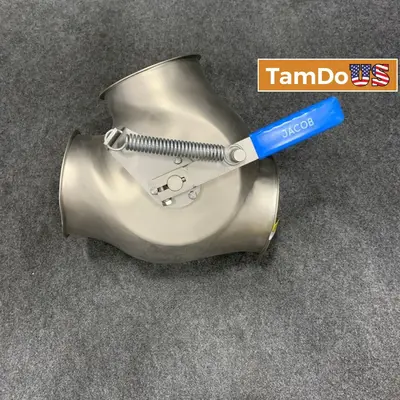 JACOB Two Way Valves with Inlet Collar - Hand Operated at Hydraulics, Pneumatics & Plumbing in new_open_box condition