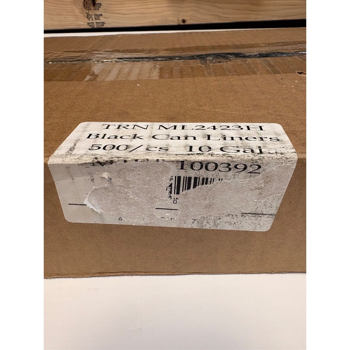 Black Trash Can Liners 10 Gallon 500 Bags Bulk - Photo 7