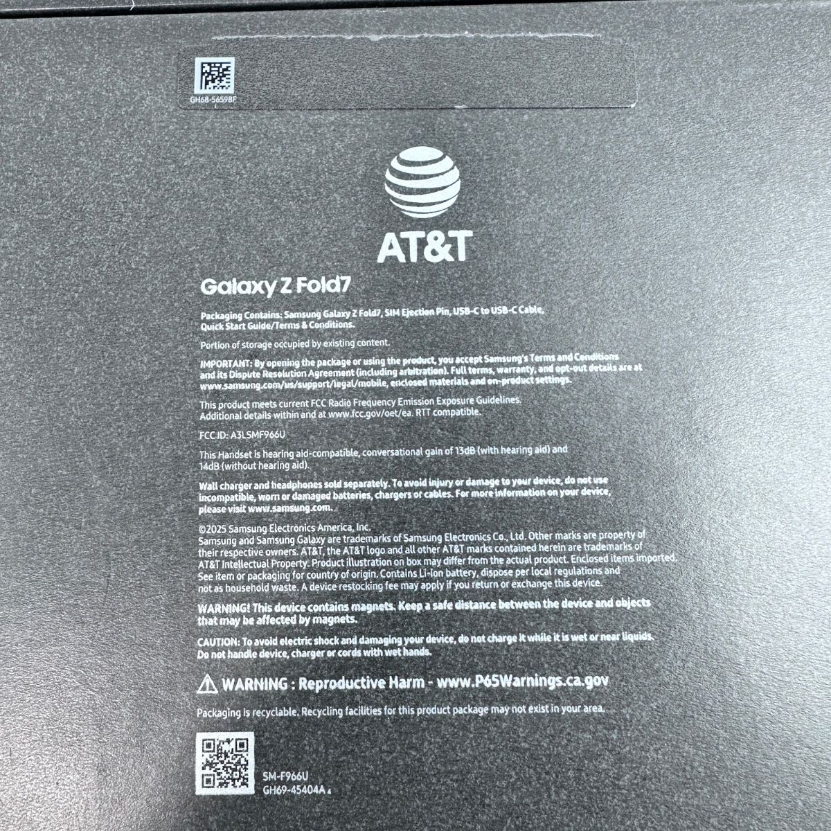 Samsung Galaxy Z Fold7 (SM-F966U) 256GB | JetBlack | AT&T LOCKED - Photo 14