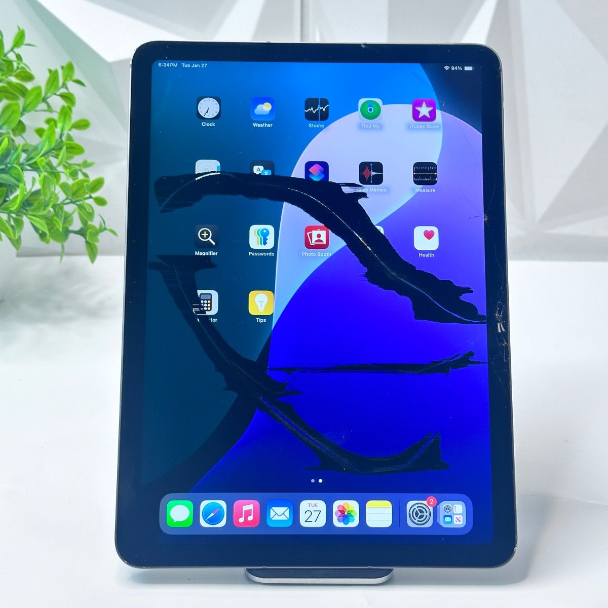 iPad Air 11 inch (M2) Wi-Fi + Cellular, 128GB, Space Gray - Photo 2