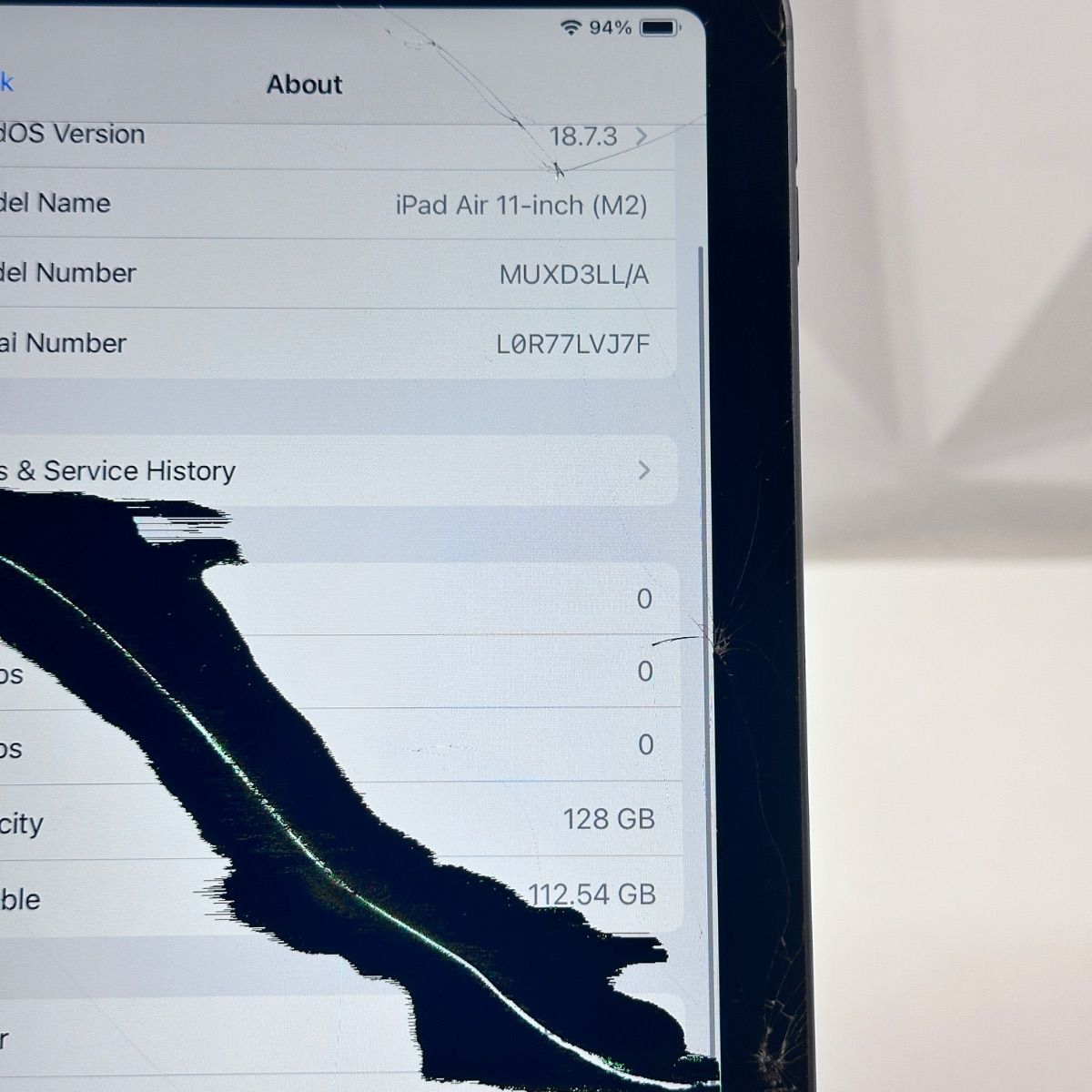 iPad Air 11 inch (M2) Wi-Fi + Cellular, 128GB, Space Gray - Photo 8