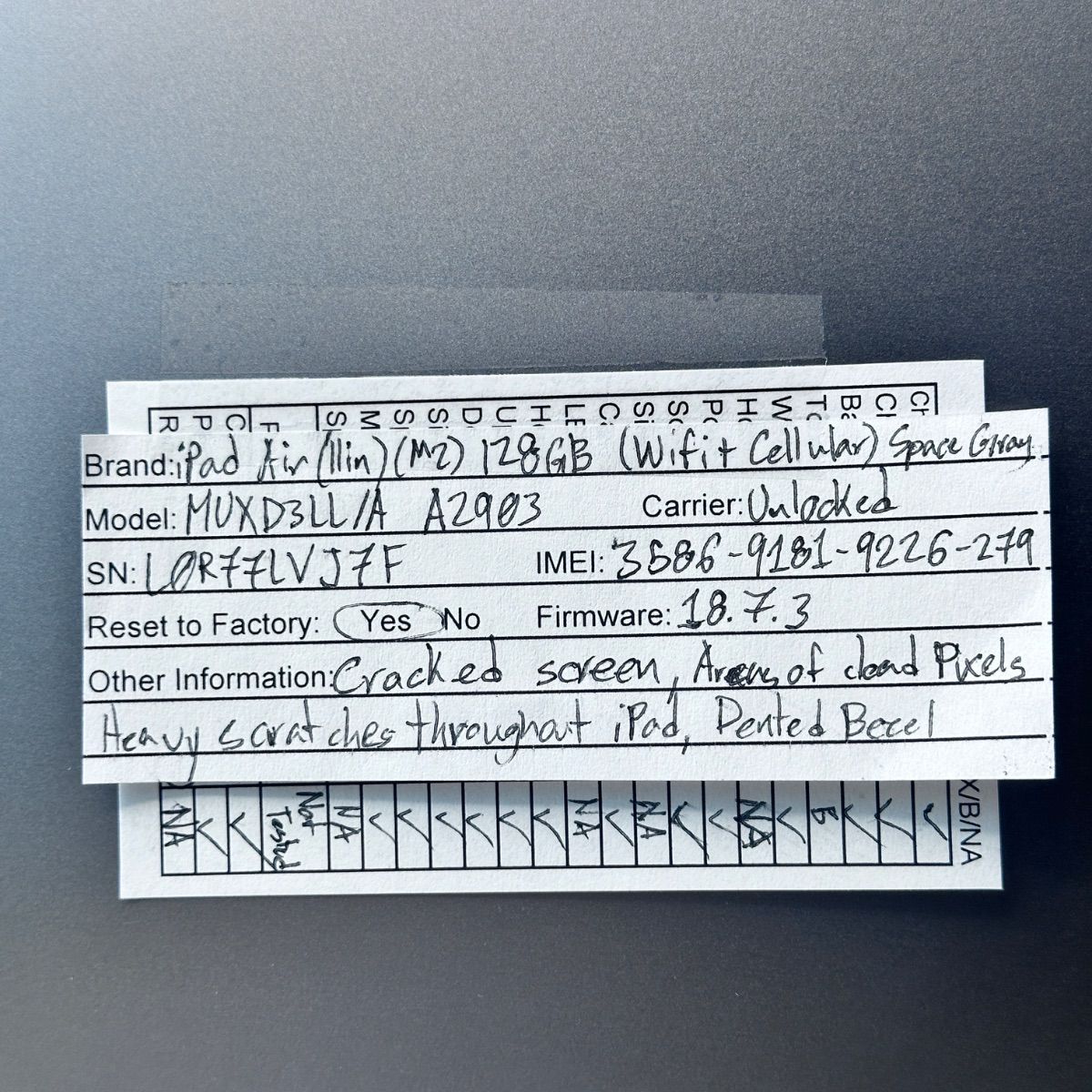 iPad Air 11 inch (M2) Wi-Fi + Cellular, 128GB, Space Gray - Photo 9