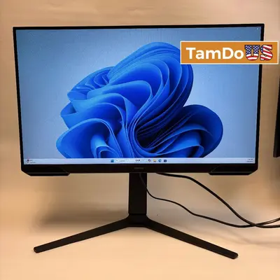 Samsung Odyssey G3 S24DG302EN 24" Class Full HD Gaming LCD Monitor 16:9 Black at Monitors, Projectors & Accs in excellent condition