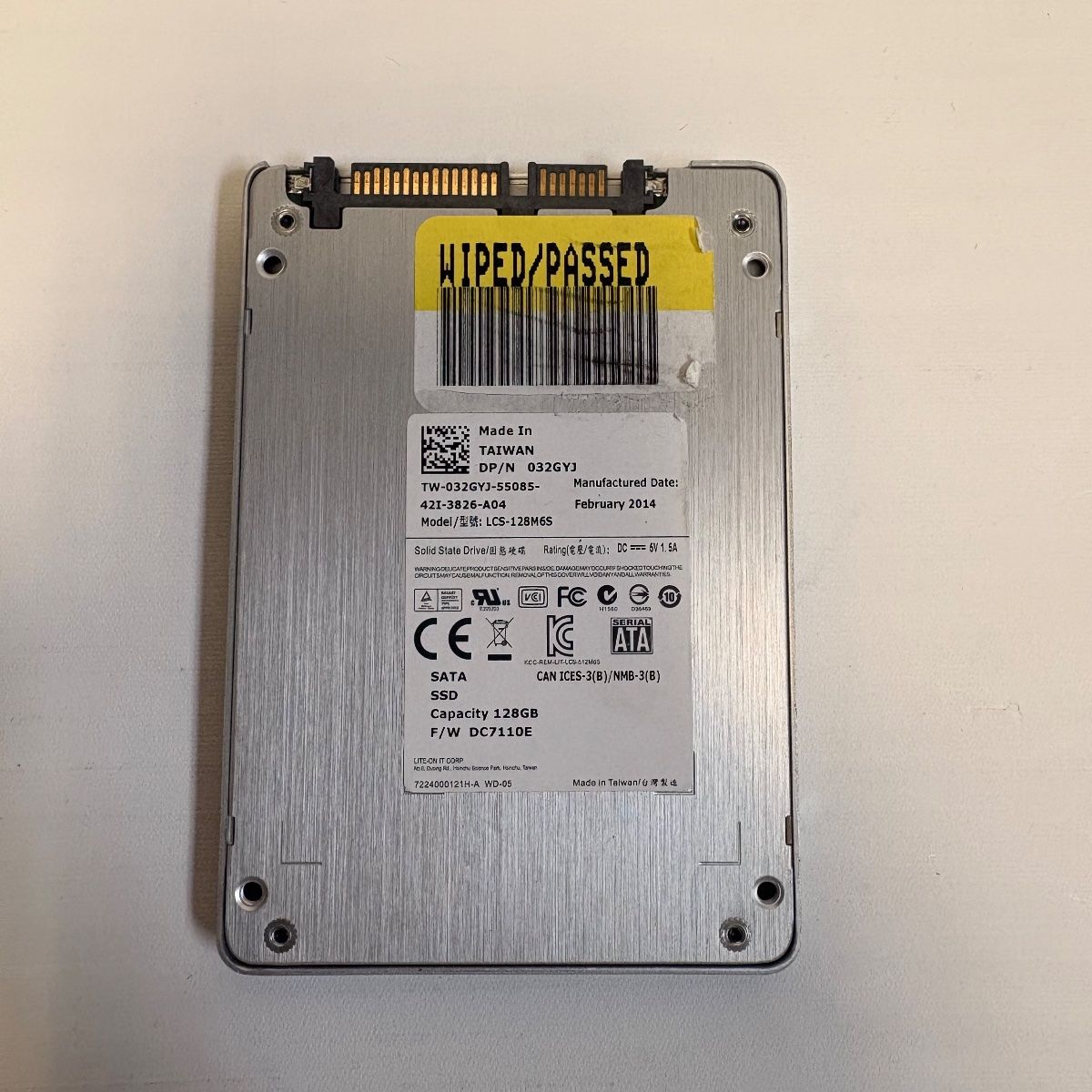 Lite-On LCS-128M6S 128GB SSD SATA 2.5" 6Gb/s Internal Solid State Drive - Photo 2