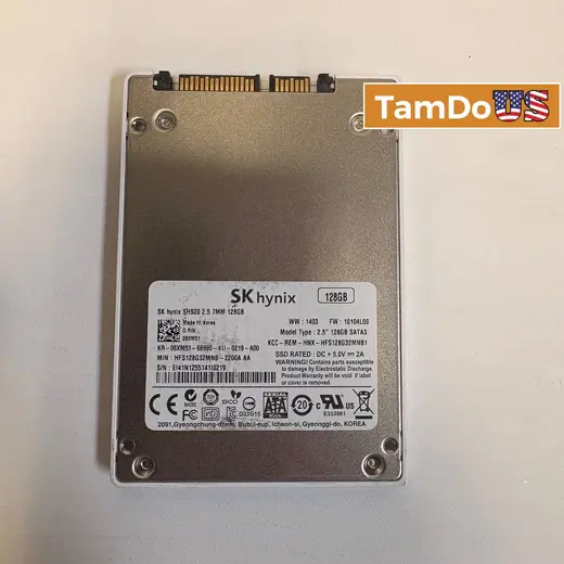 SK hynix SH920 128GB SSD SATA 2.5" 6Gb/s Internal Solid State Drive at TamDoUS Taylorsville