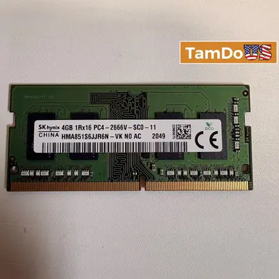 SK hynix 4GB DDR4 2666MHz Laptop RAM PC4-2666V SO-DIMM at Computer Components & Parts in excellent condition