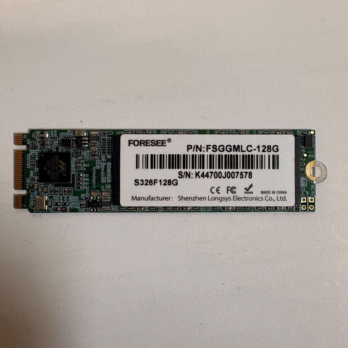Foresee 128GB M.2 SSD SATA 2242 Internal Solid State Drive - Photo 2