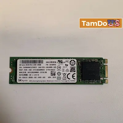 SK hynix 128GB M.2 SATA SSD 2280 SC300 – SATA III 6Gb/s – OEM Laptop SSD at Drives, Storage & Blank Media in excellent condition