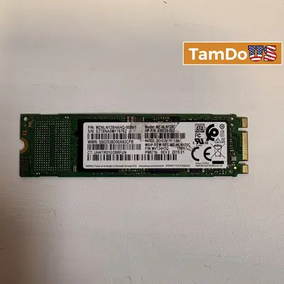 Samsung 128GB M.2 SATA SSD 2280 (PM871b / MZNLN128) Internal Solid State Drive at Drives, Storage & Blank Media in excellent condition