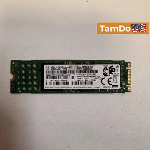 Samsung 128GB M.2 SATA SSD 2280 (PM871b / MZNLN128) Internal Solid State Drive at TamDoUS Taylorsville
