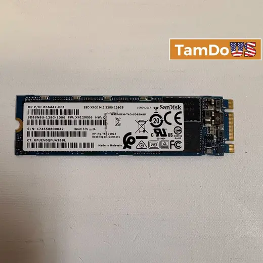 SanDisk X400 128GB M.2 SATA SSD at TamDoUS Taylorsville