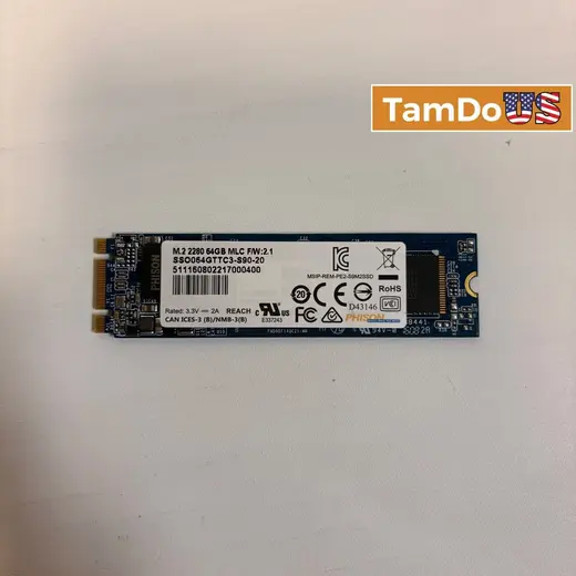 Phison 64GB M.2 SATA SSD 2280 Internal Solid State Drive Laptop PC at TamDoUS Taylorsville