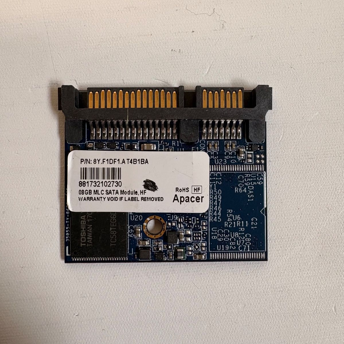 Apacer 8GB mSATA SSD Internal Solid State Drive for Laptop Mini PC - Photo 2