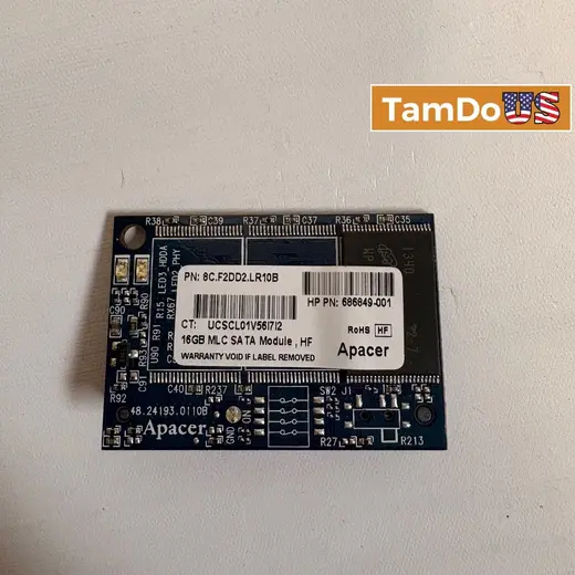 Apacer 16GB mSATA SATA SSD Internal Solid State Drive at TamDoUS Taylorsville