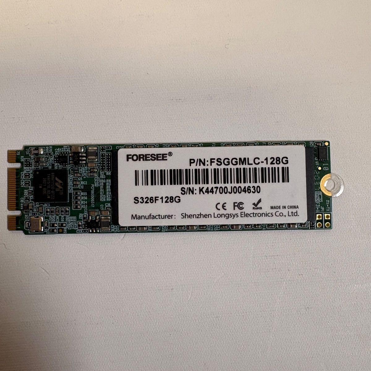 Foresee 128GB M.2 SATA SSD 2280 Internal Solid State Drive Laptop PC - Photo 2