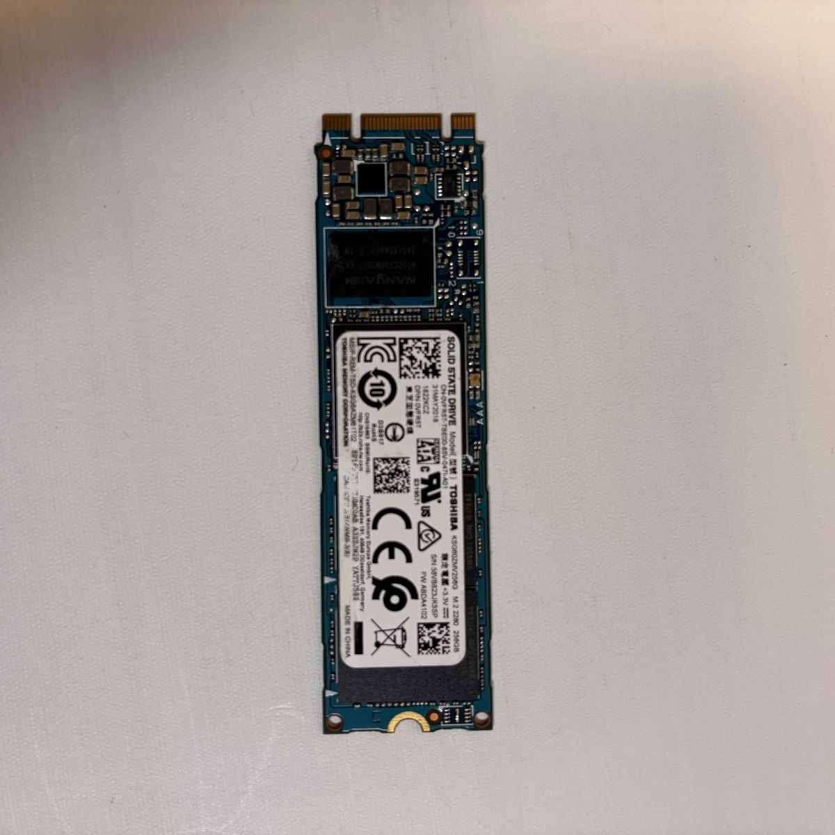 Toshiba 256GB M.2 SATA SSD 2280 Internal Solid State Drive - Photo 2
