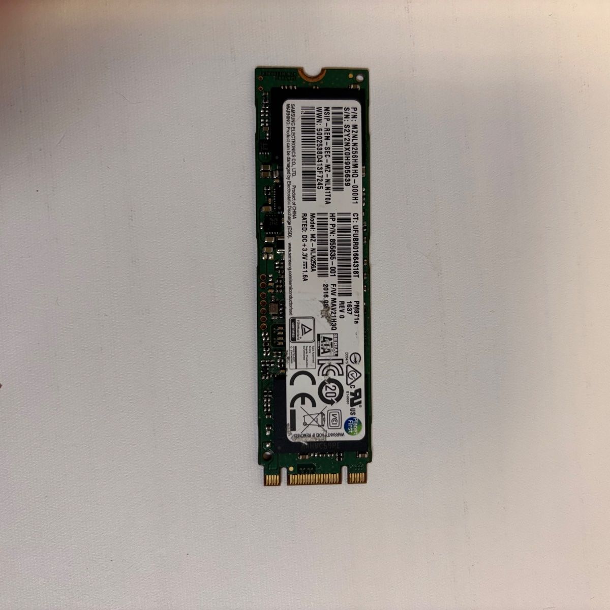 Samsung 128GB M.2 SATA SSD 2280 Internal Solid State Drive - Photo 2