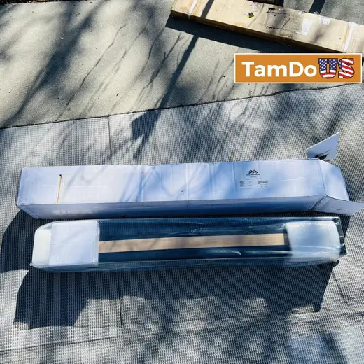 NewTechWood AL-POST-36-BLK 3” Aluminum Railing Post Kit Black at TamDoUS Taylorsville