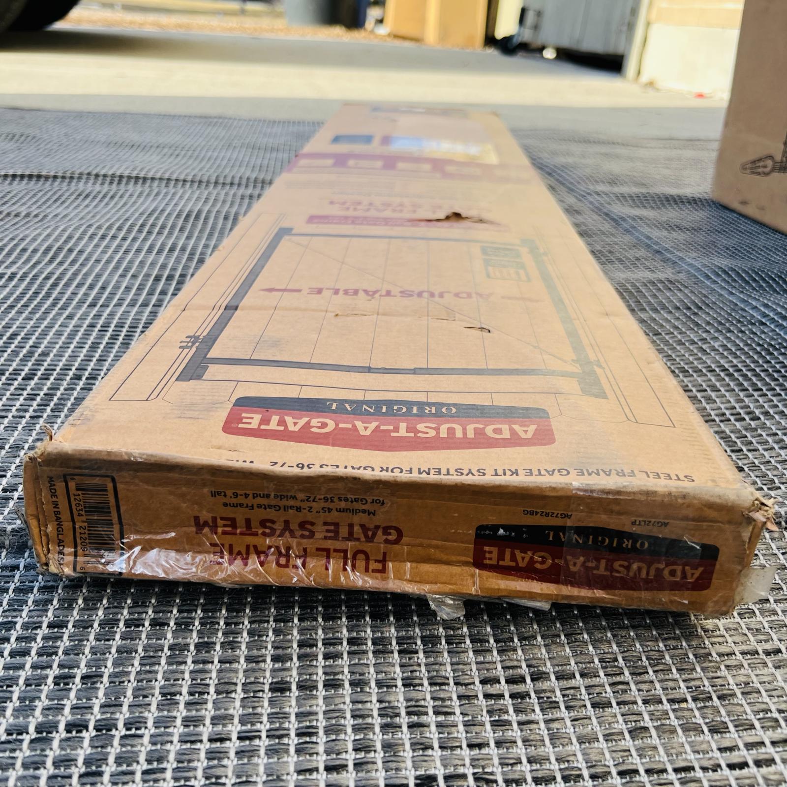 Adjust-A-Gate Full Frame Steel Gate System Kit Adjustable DIY Fence Gate - Photo 3