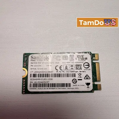 SanDisk 16GB mSATA SSD U100 Internal Solid State Drive at Drives, Storage & Blank Media in excellent condition