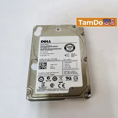 Dell 300GB 2.5" SAS HDD 10K RPM Internal Hard Drive at Drives, Storage & Blank Media in excellent condition