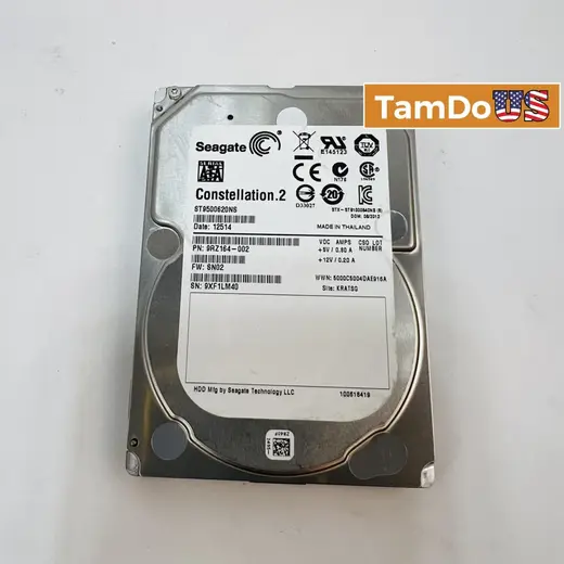 Seagate 500GB 3.5" SATA HDD Constellation.2 ST9500620NS Internal Hard Drive at TamDoUS Taylorsville