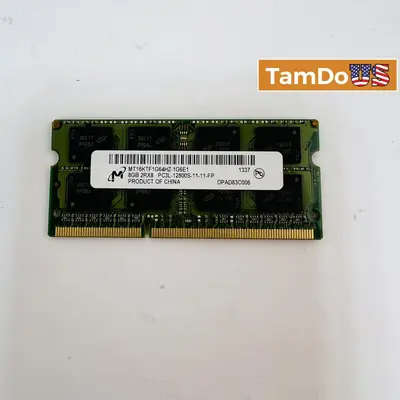 Micron 8GB DDR3L SO-DIMM PC3L-12800S RAM at Computer Components & Parts in excellent condition