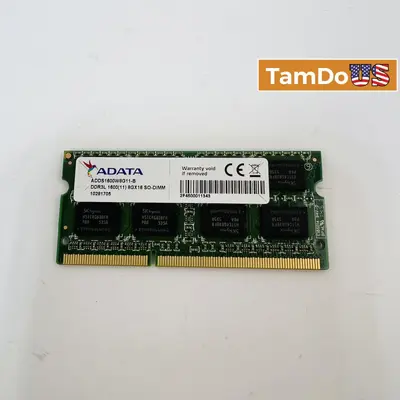 ADATA 8GB DDR3L SO-DIMM 1600MHz PC3L-12800 RAM at Computer Components & Parts in excellent condition